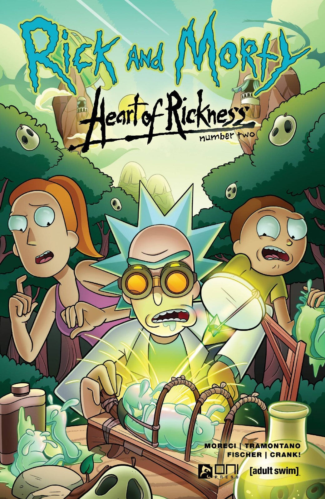 RICK & MORTY HEART OF RICKNESS 2 BLAKE COVER MORECI TRAMONTANO 2023