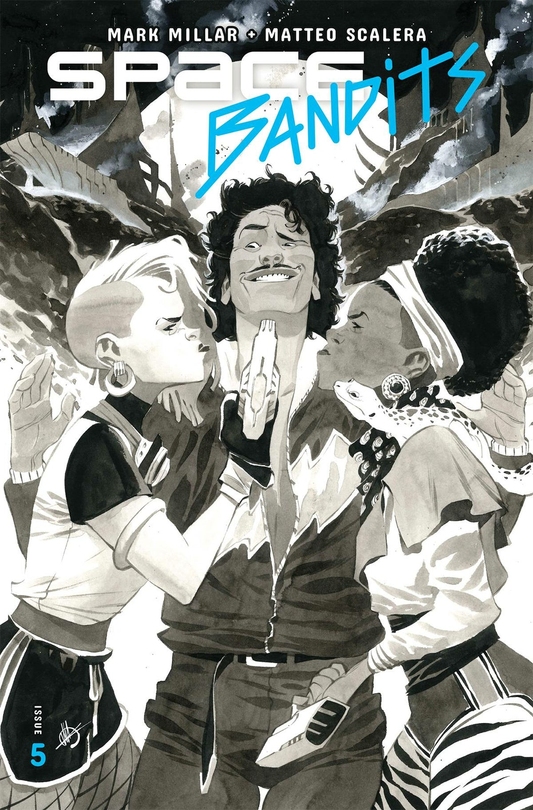 SPACE BANDITS #5 COVER B SCALERA IMAGE NM 1ST PRINT 2019