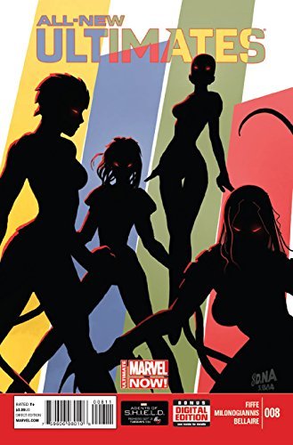 ALL NEW ULTIMATES #8 MICHEL FIFFE AND AMILCAR PINNA MARVEL NM 1st PRINT