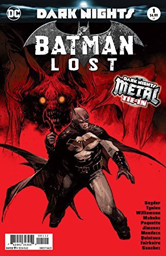 BATMAN LOST #1 2ND PRINTING VARIANT DC NM 1st PRINT