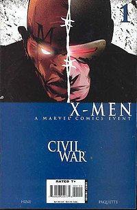 CIVIL WAR: X-MEN #1 DAVID HINE MARVEL NM 1st PRINT