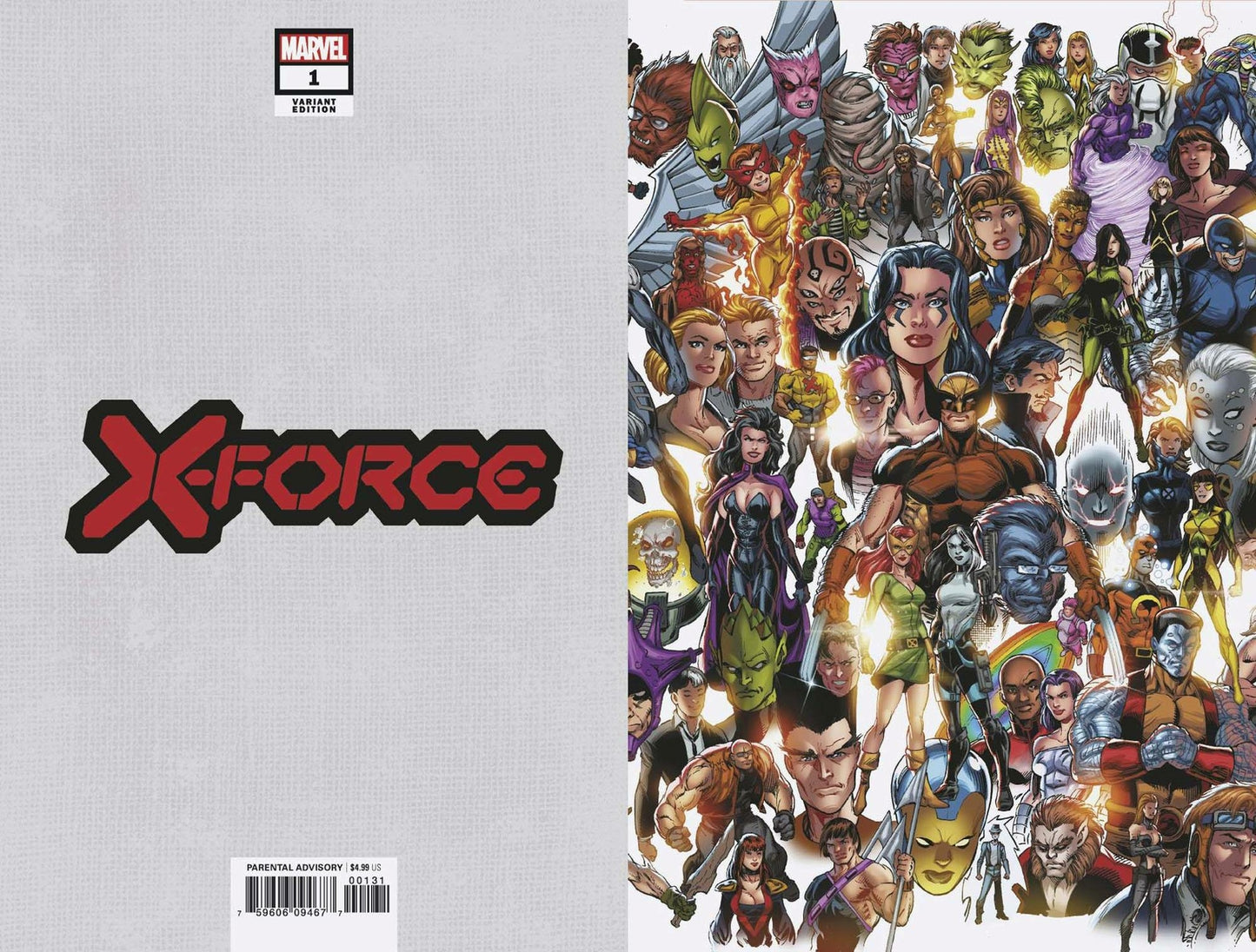 X-FORCE #1 BAGLEY EVERY MUTANT EVER VARIANT DX MARVEL NM 1ST PRINT 2019