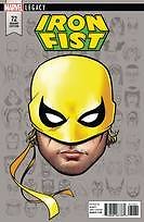 IRON FIST #73 MCKONE LEGACY HEADSHOT VARIANT LEG 1:10 NM 1ST PRINT