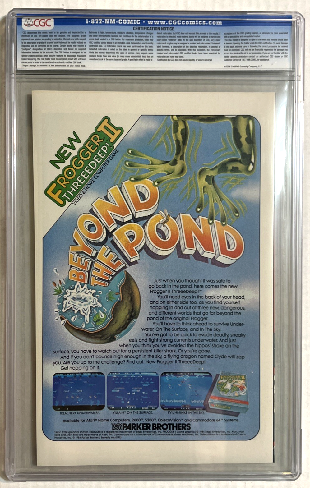 G.I. JOE A REAL AMERICAN HERO #30 CGC 9.8 MARVEL 1984 WHITE PAGES