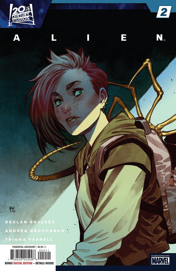 ALIEN #2 SHALVEY NM 1ST PRINT MAIN COVER MARVEL COMICS 2023