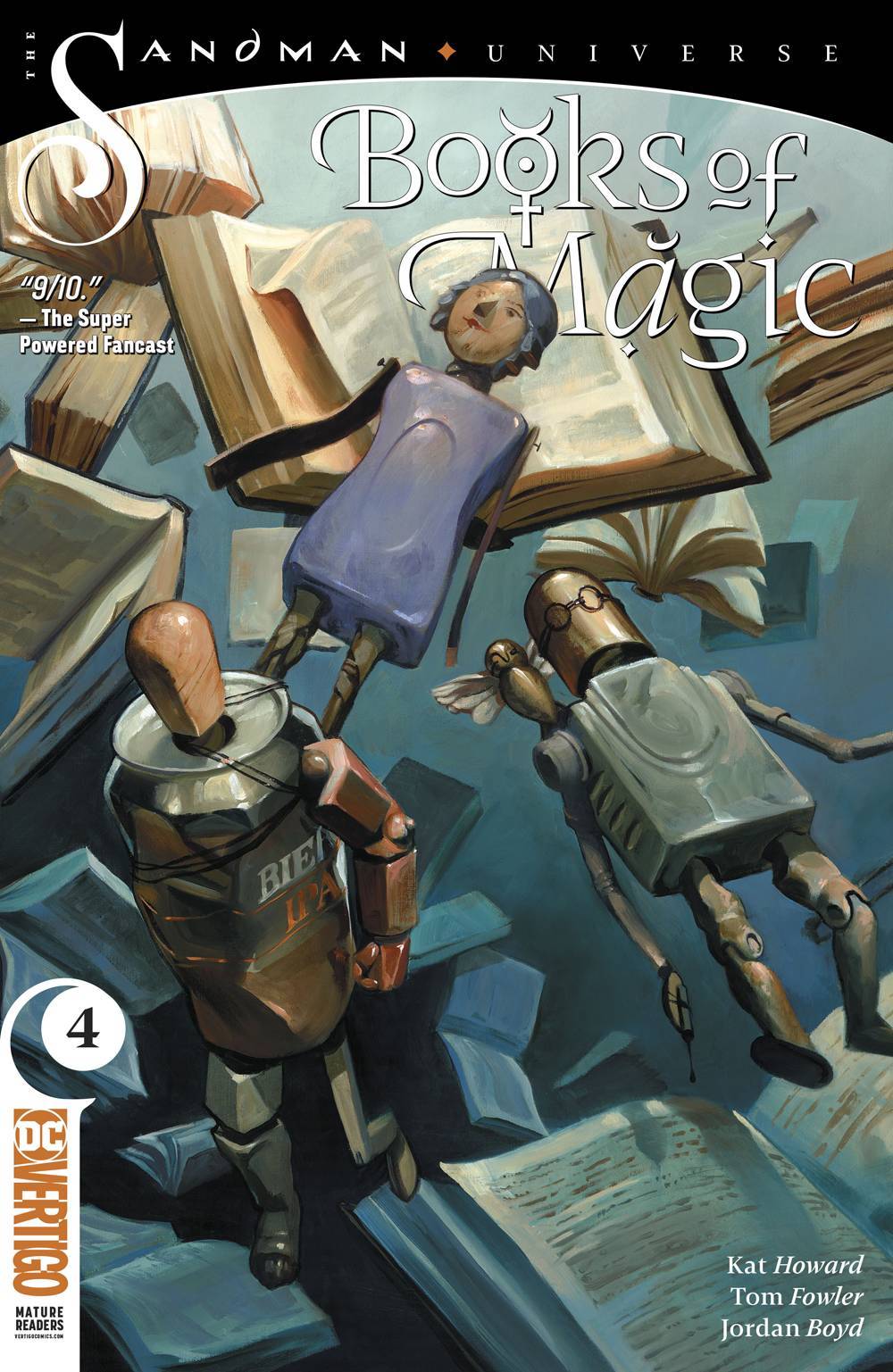 BOOKS OF MAGIC #4 DC NM 1ST PRINT 2019