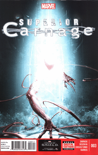 SUPERIOR CARNAGE #3 SHINICK KEVIN NM 1ST PRINT