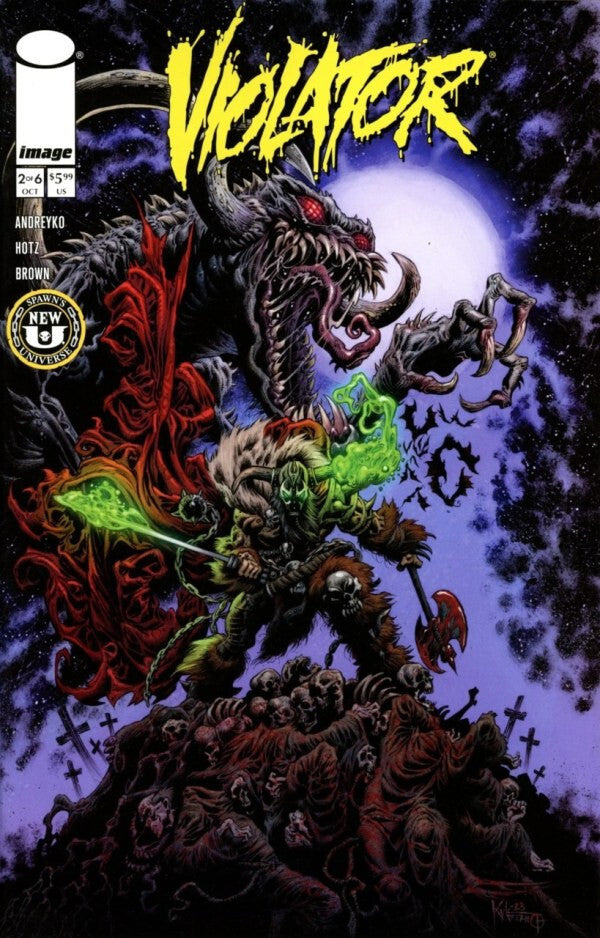 VIOLATOR ORIGIN #2 NM 1ST PRINT MAIN COVER IMAGE COMICS 2023