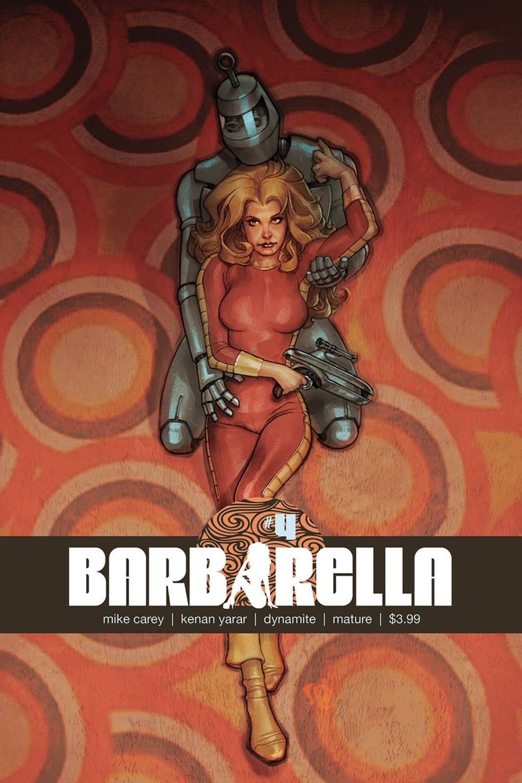 BARBARELLA #4 COVER A ROUX DYNAMITE NM