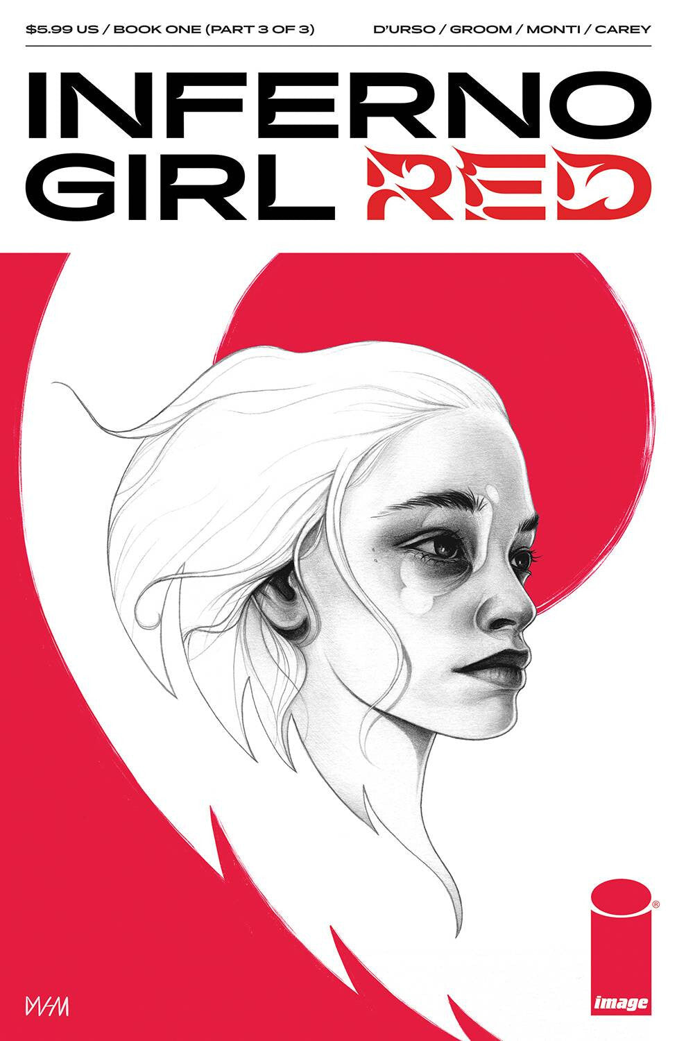 INFERNO GIRL RED #3 O'BRIEN-GEORGESON VARIANT NM 1ST PRINT IMAGE COMICS 2023