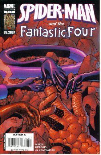 SPIDER-MAN AND THE FANTASTIC FOUR #4 : POP MARVEL COMICS JEFF PARK NM 1ST PRINT