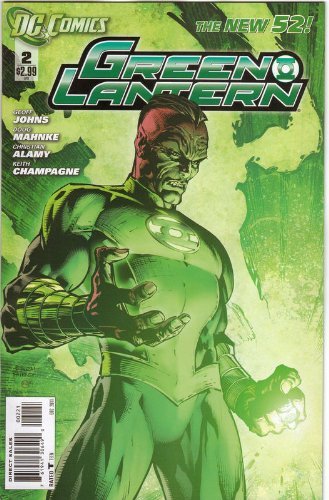 GREEN LANTERN #2 FINCH VARIANT JOHNS NM 1ST PRINT
