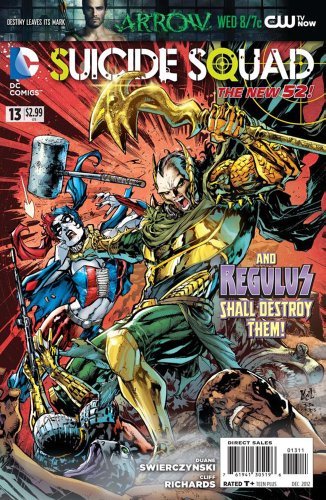 SUICIDE SQUAD #13 GLASS NM 1ST PRINT