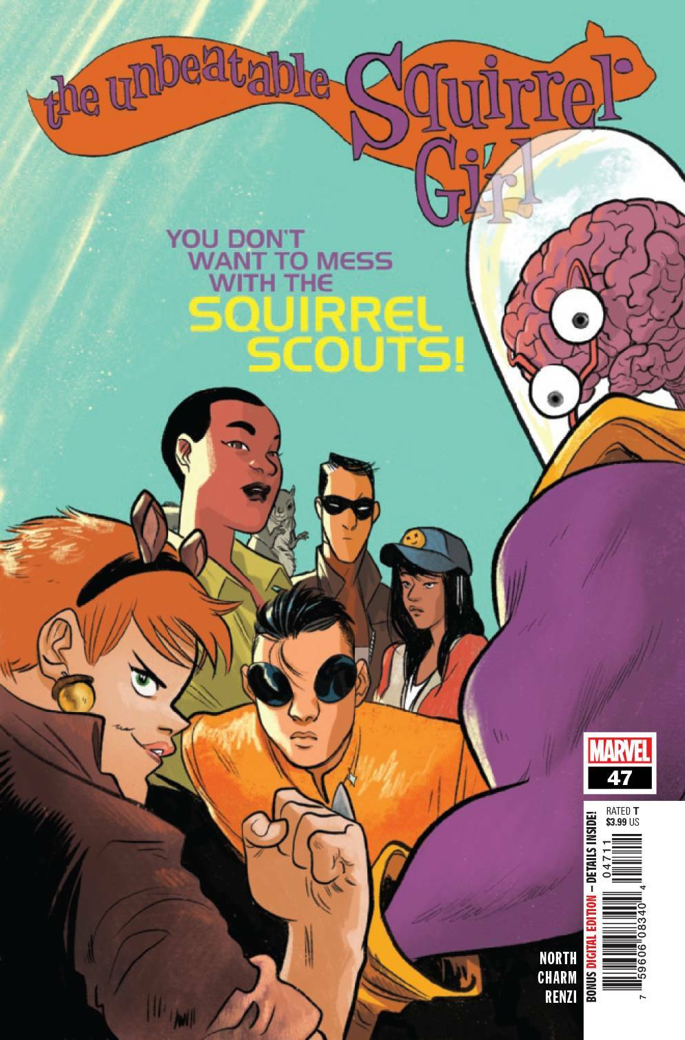 UNBEATABLE SQUIRREL GIRL #47 MAIN COVER MARVEL NM 1ST PRINT 2019