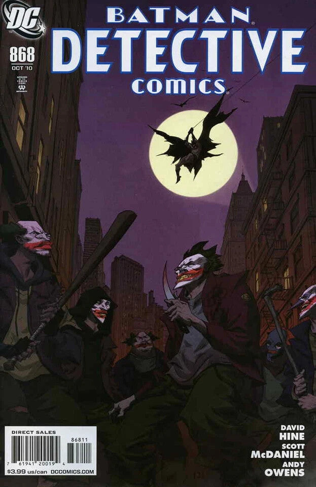 DETECTIVE COMICS #868 DAVID HINE VFN/NM 1ST PRINT 2010