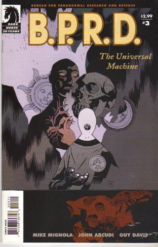 B.P.R.D. UNIVERSAL MACHINE #3 MIKE MIGNOLA DARK HORSE NM 1st PRINT