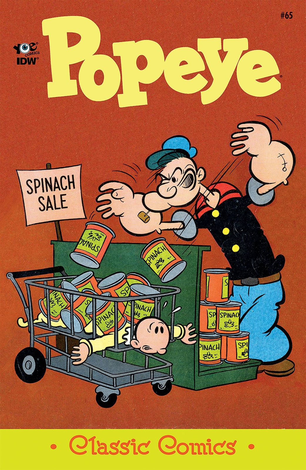 POPEYE CLASSICS ONGOING #65 IDW PUBLISHING NM