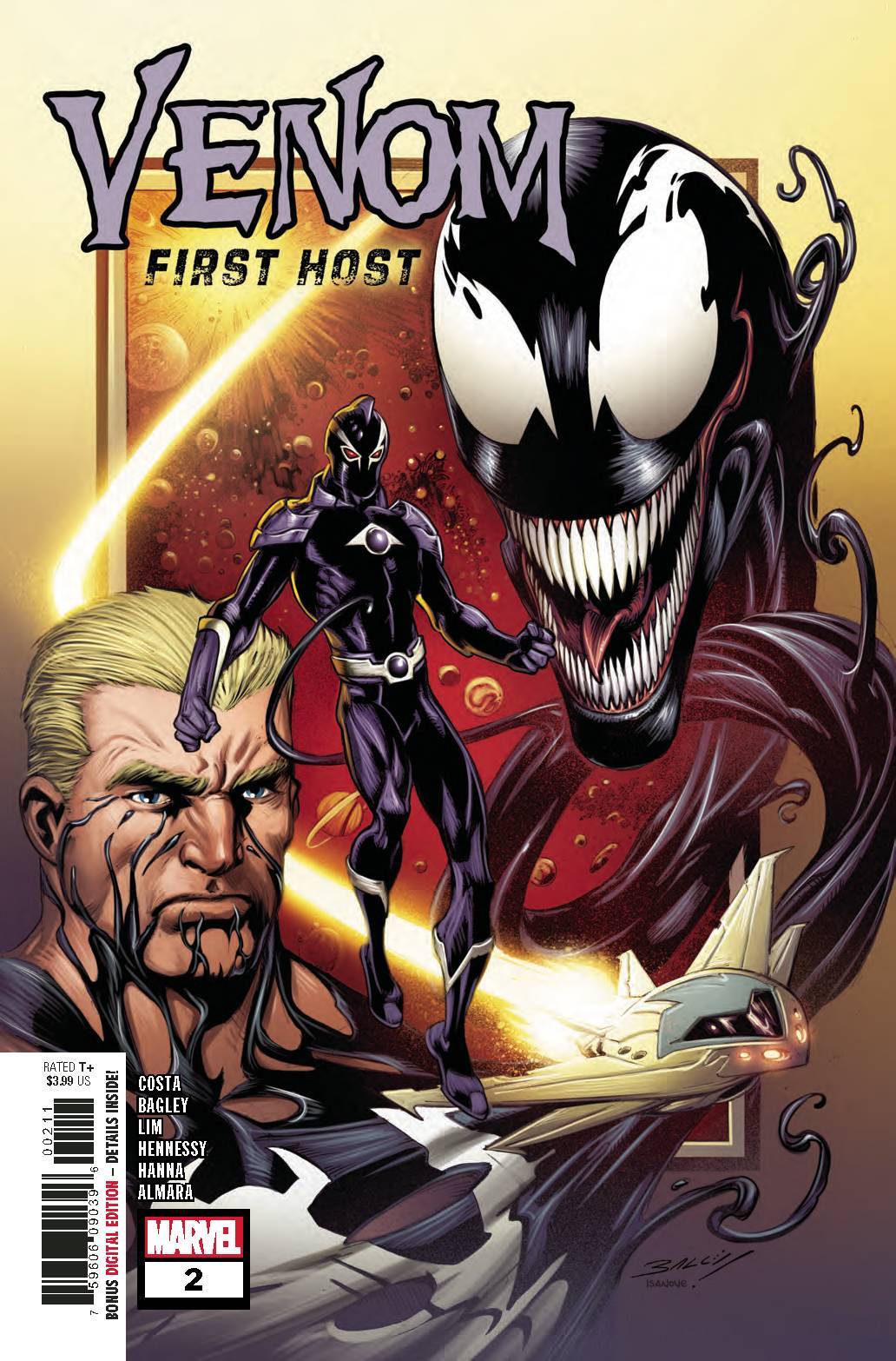 VENOM FIRST HOST #2 MARVEL NM FIRST PRINT 2018