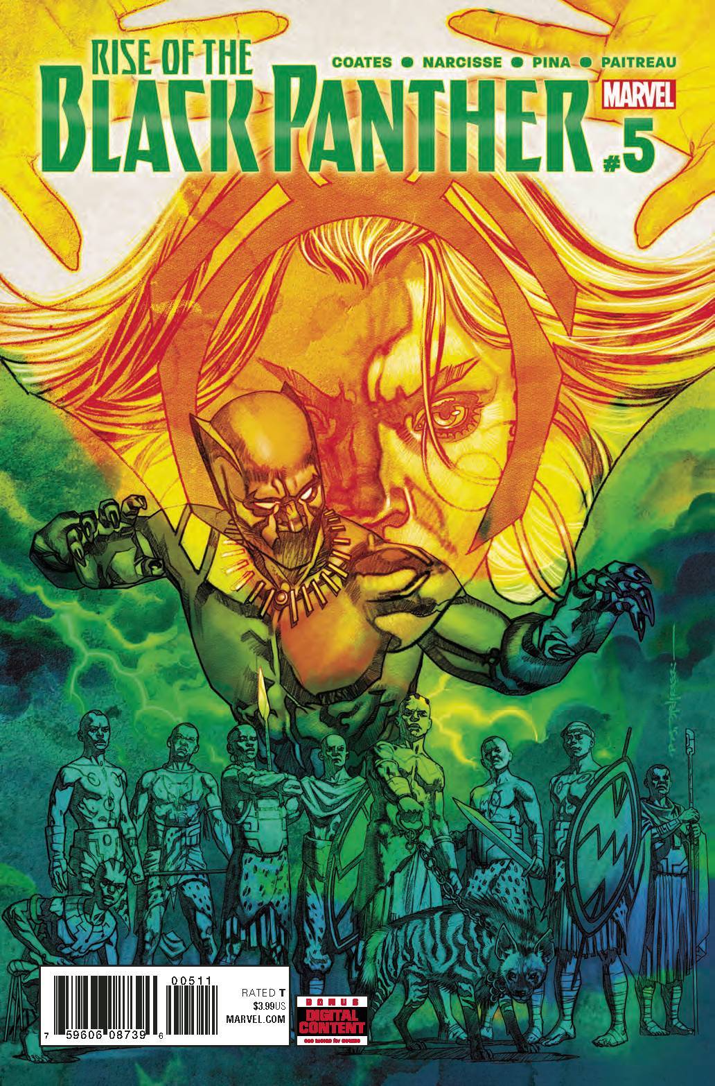 RISE OF BLACK PANTHER #5 OF 6 LEGACY MARVEL COMICS NM