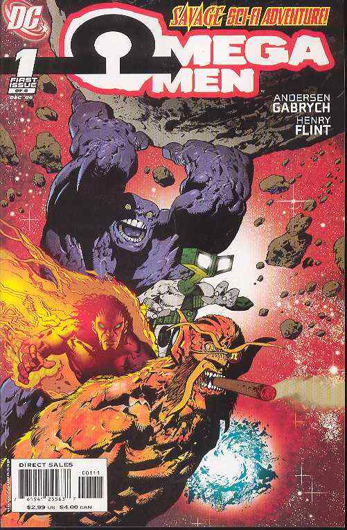 OMEGA MEN #1 ANDERSEN GABRYCH HENRY FLINT NM 1ST PRINT 2006