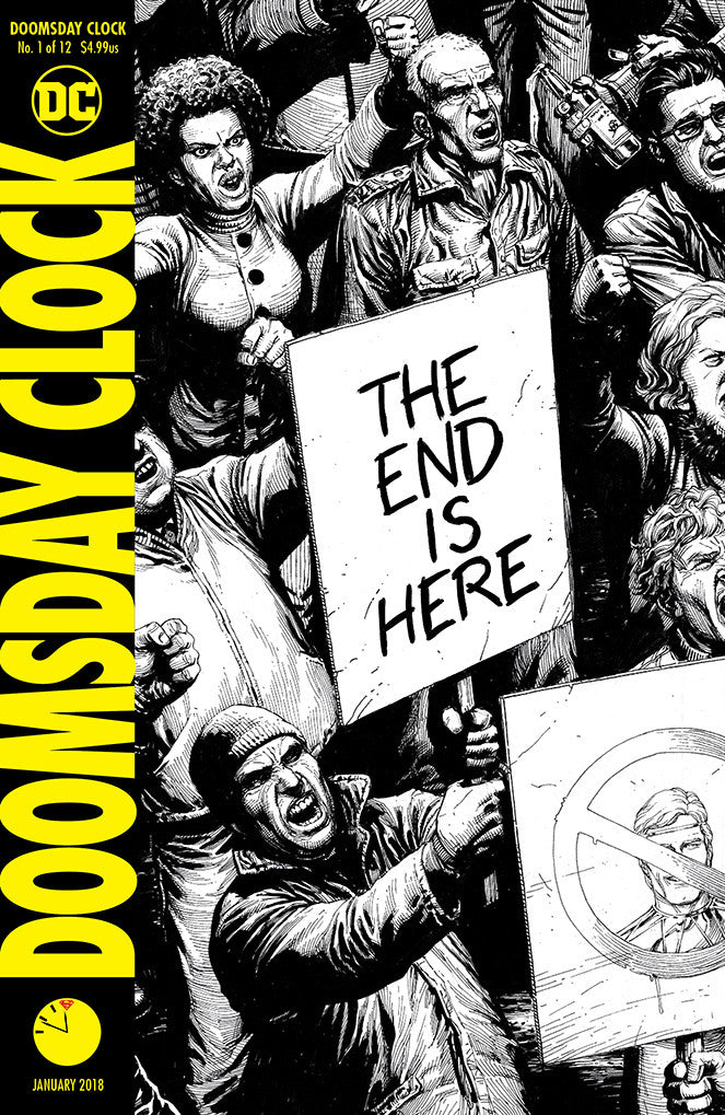 DOOMSDAY CLOCK #1 OF 12 2ND PRINT VARIANT DC COMICS NM