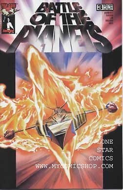 BATTLE OF PLANETS #3 SHARRIEFF, TORTOSA, LAW, DREAMER ROSS IMAGE NM 1st PRINT