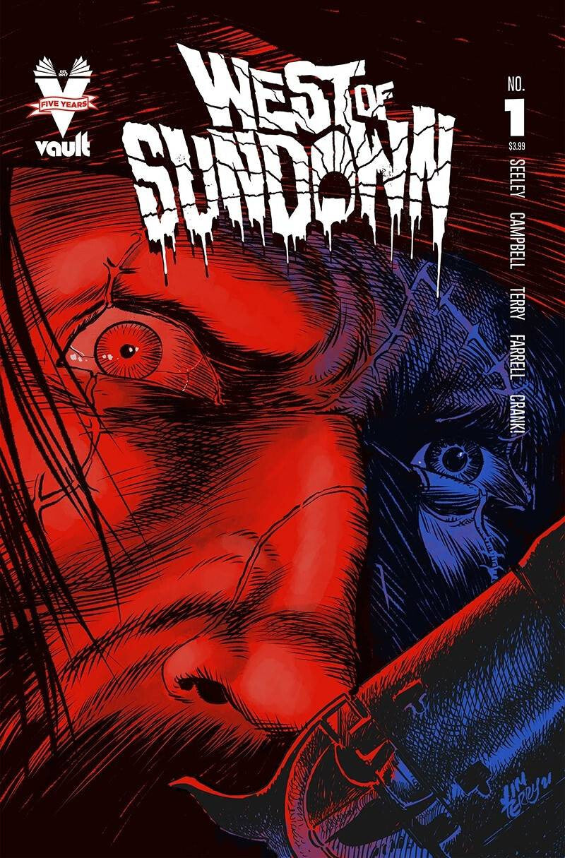 WEST OF SUNDOWN #1 COVER B TERRY VAULT COMICS NM 1st PRINT 2022