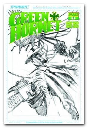 GREEN HORNET #1 ALEX ROSS SKETCH VARIANT M. WAID NM 1ST PRINT