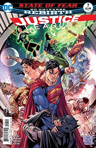 REBIRTH JUSTICE LEAGUE #7 NM 1ST PRINT