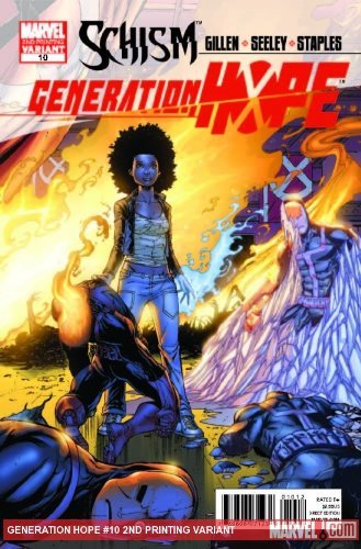 GENERATION HOPE #10 2ND PRINT VARIANT 2ND PRINT VARIANT #10) NM