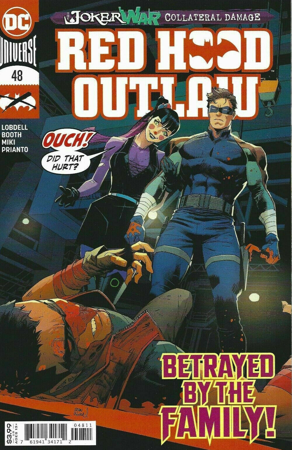 RED HOOD OUTLAW #48 MAIN COVER DC COMICS NM 1st PRINT 2020 JOKER WAR PUNCHLINE