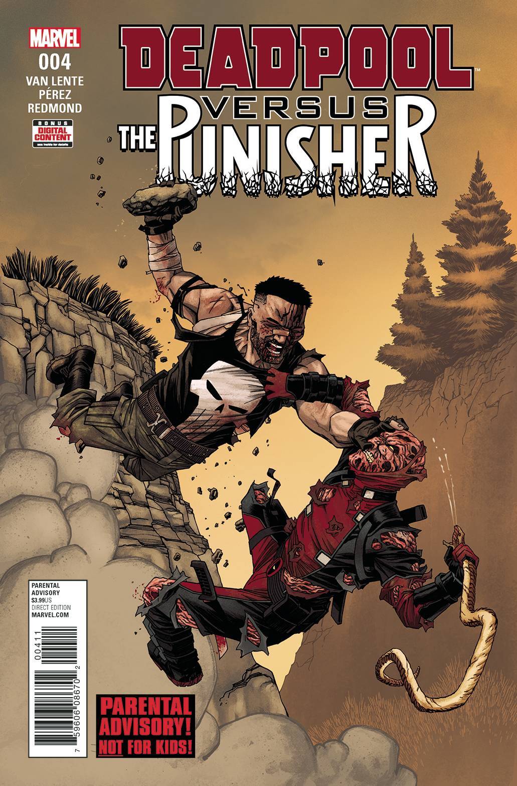 Deadpool vs Punisher #4 NM Marvel 2017