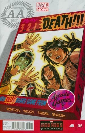 AVENGERS ARENA #8 MARVEL NM 1st PRINT