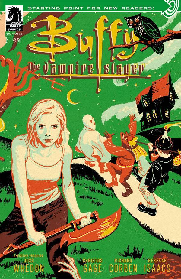 BUFFY VAMPIRE SLAYER SEASON 10 #8 MAIN COVER DARK HORSE FN/VFN 1st PRINT