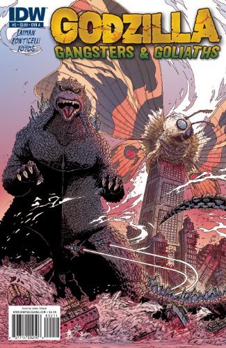 GODZILLA GANGSTERS & GOLIATHS #2 A JOHN LAYMAN NM 1ST PRINT
