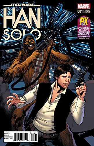 SDCC 2016 EXCLUSIVE: STAR WARS HAN SOLO #1 KIRKMAN NM 1ST PRINT