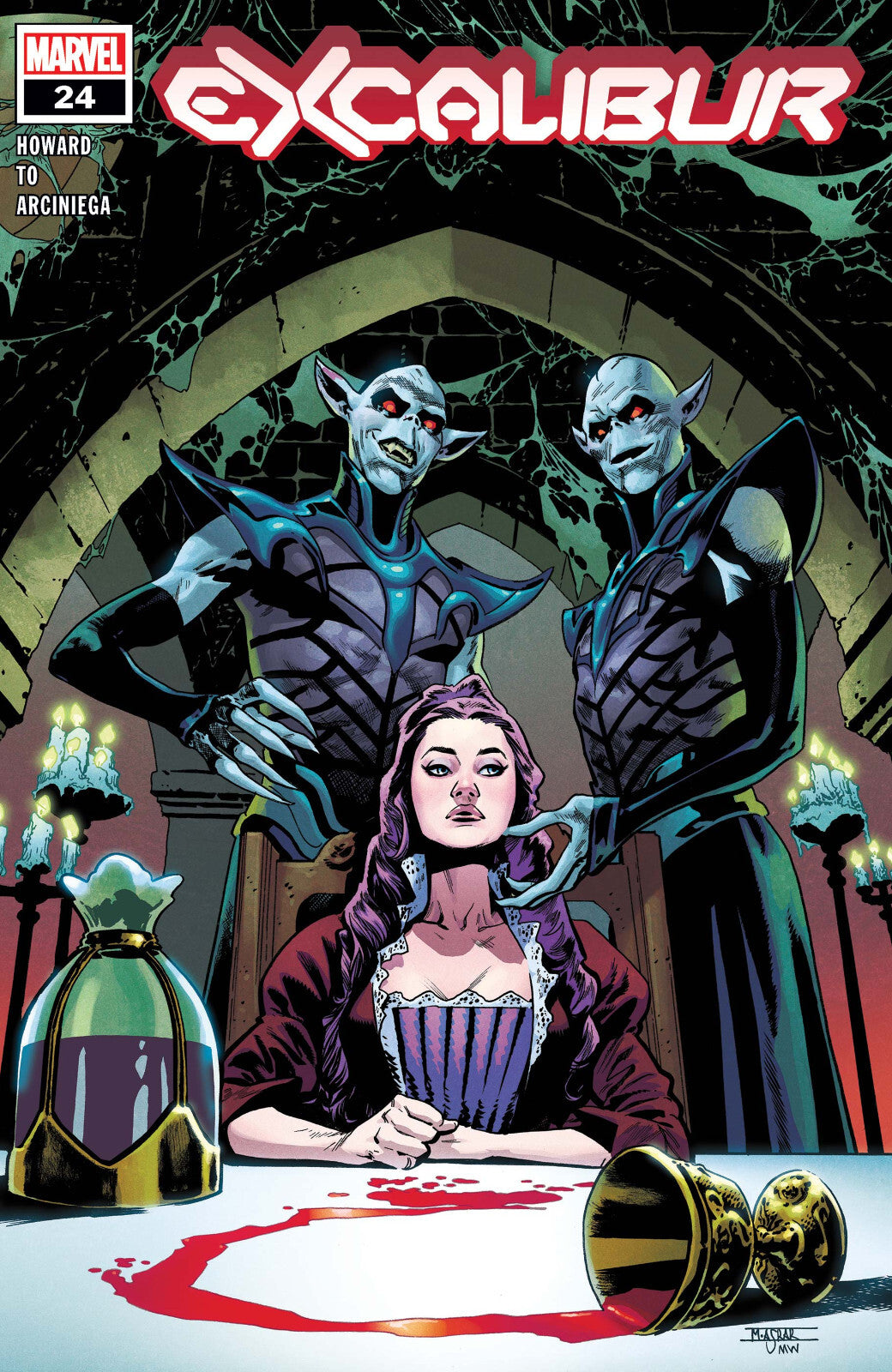 EXCALIBUR #24 CVR A HOWARD TO ASRAR 2021