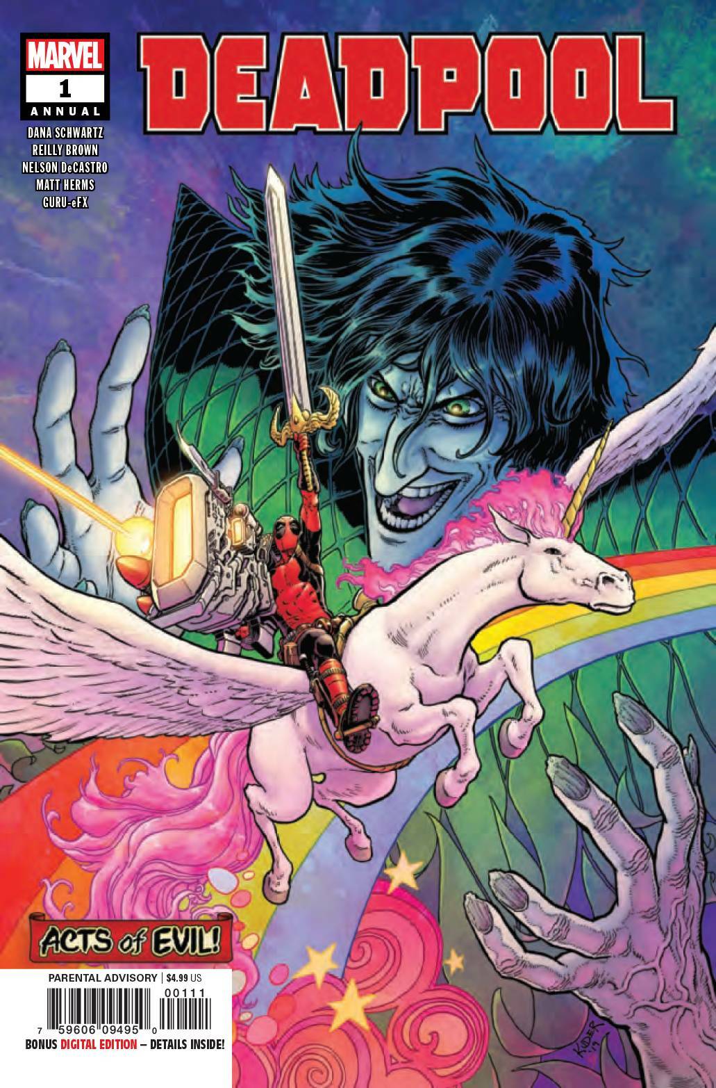 DEADPOOL ANNUAL #1 MARVEL NM 1ST PRINT 2019