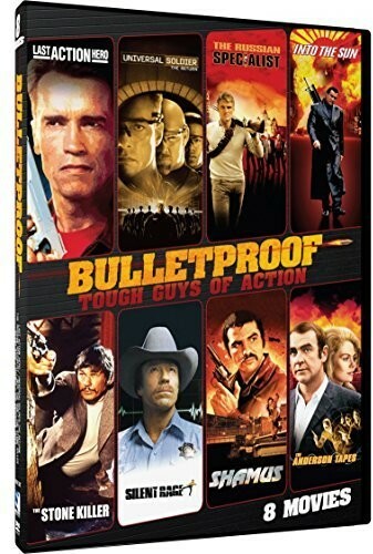 Bulletproof: Tough Guys of Action DVD 8MOVIES! NEW SEALED