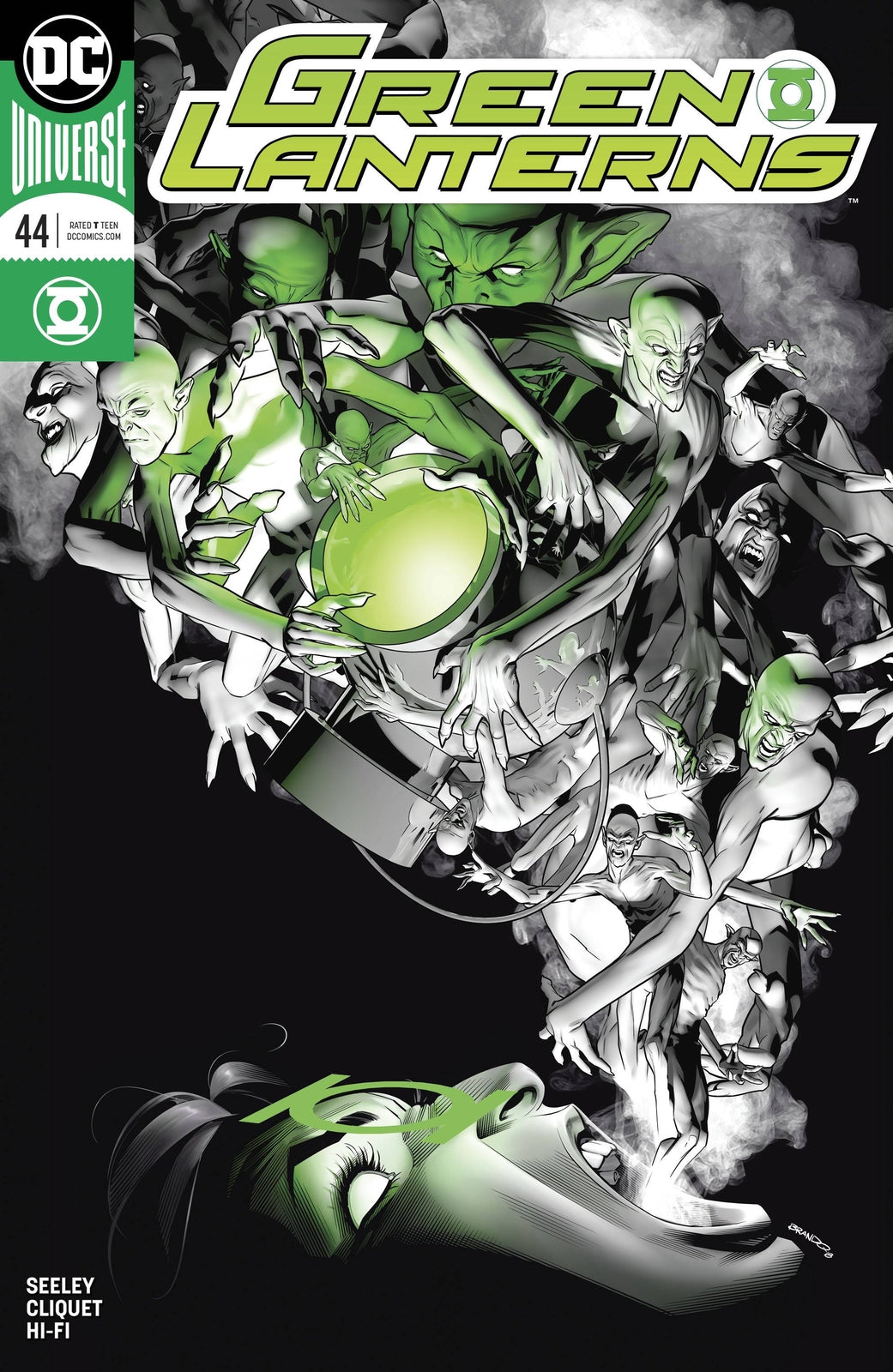 GREEN LANTERNS #44 VARIANT DC NM FIRST PRINT 2018