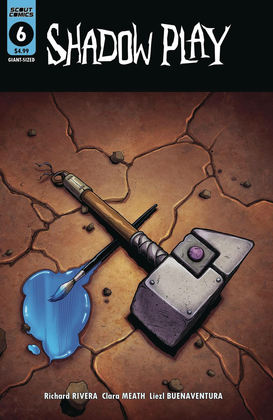 SHADOW PLAY #6 SCOUT NM 1st PRINT 40 PAGE FINALE RICHARD RIVERA CLARA MEATH 2020