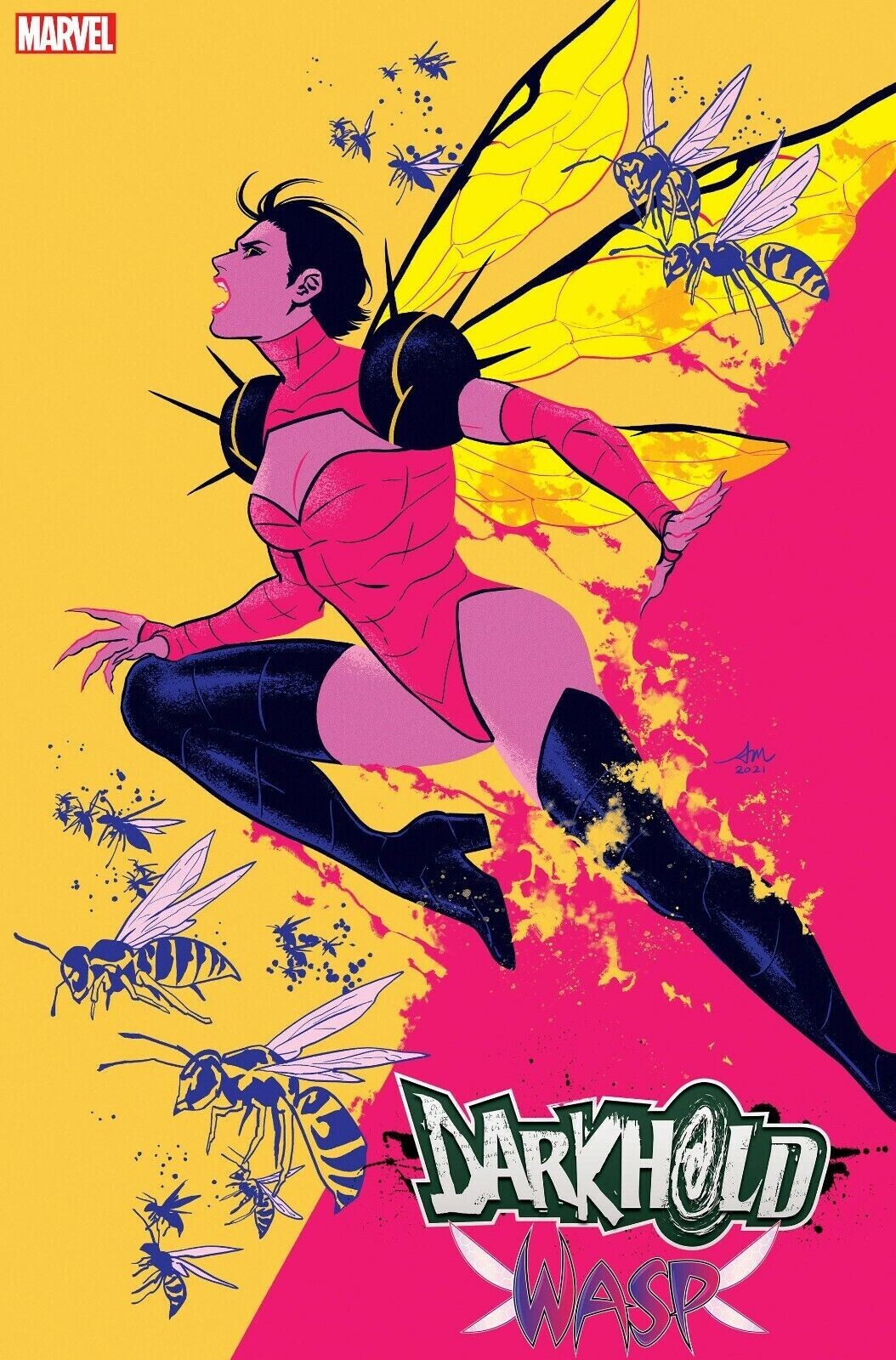 DARKHOLD WASP #1 1:25 MOK VARIANT MARVEL COMICS 2021 NM