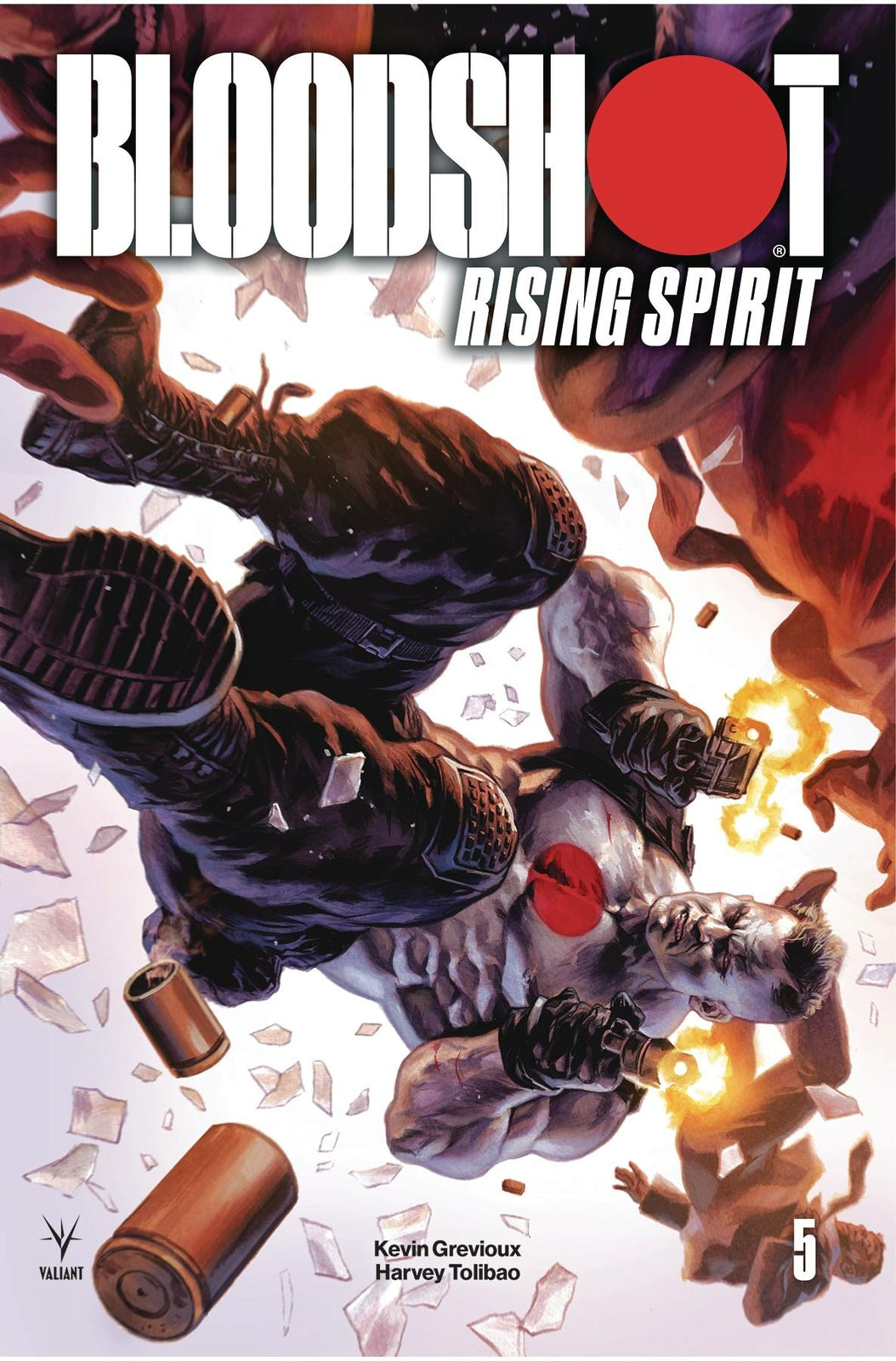 BLOODSHOT RISING SPIRIT #5 COVER A MASSAFERA VALIANT NM 1ST PRINT 2019