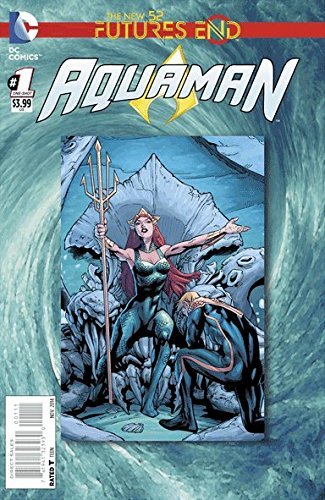 AQUAMAN FUTURES END #1 3D COVER DAN JURGENS AND ALVARO BUENO DC NM 1st PRINT