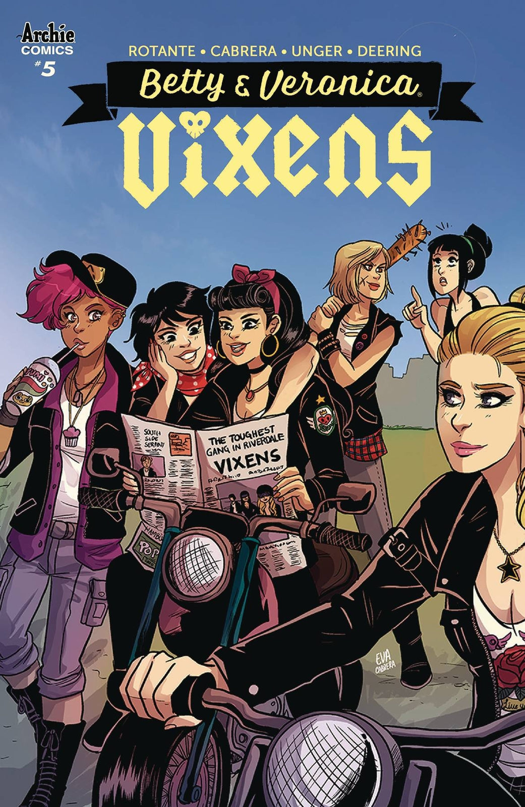 BETTY AND VERONICA VIXENS #5 COVER A EVA CABRERA ARCHIE NM
