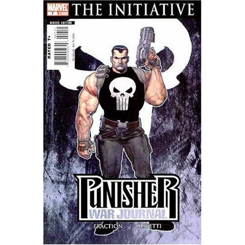 PUNISHER WAR JOURNAL #7 CAPTAIN AMERICA COSTUME COVER CIVIL WAR TH NM 1ST PRINT