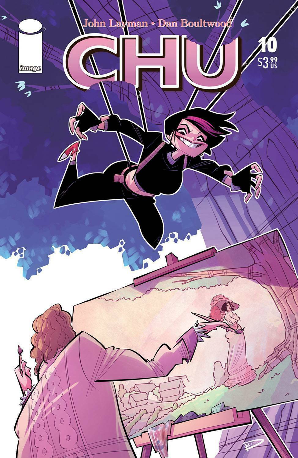 CHU #10 MAIN COVER JOHN LAYMAN IMAGE 2021 NM