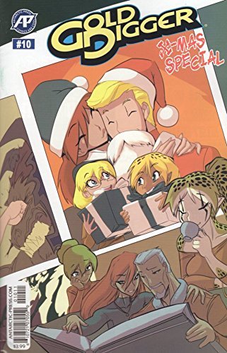 GOLD DIGGER CHRISTMAS SPECIAL #10 FRED PERRY NM 1ST PRINT
