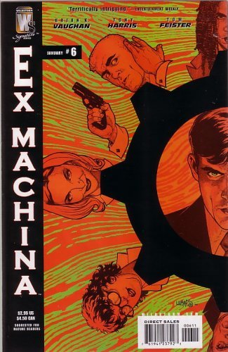 EX MACHINA #6 BRIAN K VAUGHAN NM 1ST PRINT
