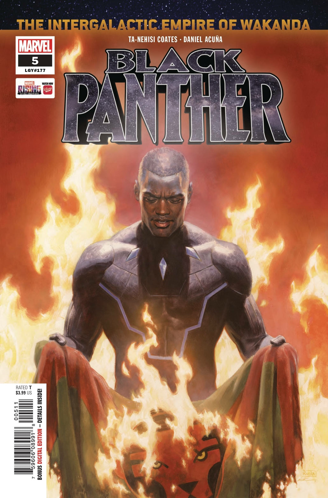 BLACK PANTHER #5 MAIN COVER MARVEL NM 1ST PRINT 2019